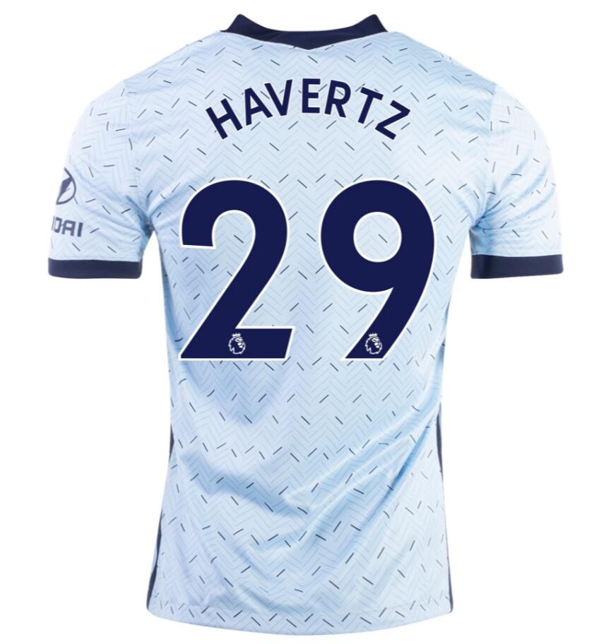 Chelsea Away Kit Soccer Jersey KAI HAVERTZ #29 2020/21